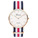 Woman Watch Hot Sale Nylon strap Style Quartz