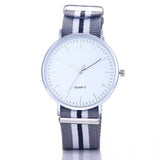 Woman Watch 2019 New Casual and Fashion Quartz Multicolor Nylon Cloth