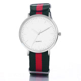 Woman Watch 2019 New Casual and Fashion Quartz Multicolor Nylon Cloth