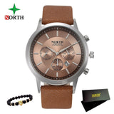 Man Watch Top Luxury Brand Reloj Hombre Business Quartz  Blue WristWatches Military Sports