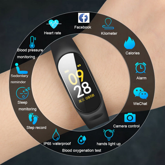 Man Watch 2019 Smart Watch eart Rate Monitor Blood Pressure Fitness Tracker Smartwatch Sport Smart