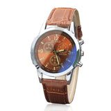 Man Watch 2019 Retro Design  Leather Band Analog Alloy Quartz Wrist Top Brand Digital
