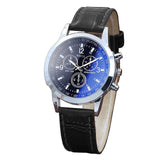 Man Watch 2019 Retro Design  Leather Band Analog Alloy Quartz Wrist Top Brand Digital