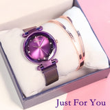 Woman Watch 2019 Magnet Magnetic Force Unique Creative Band  Luxury Quartz   Dress Wristwatches