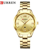 Woman Watch Gold Watch   Ladies 9007 Steel Women's Bracelet