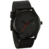 Man Watch  2019 Men Quartz  Military Sport Wristwatch Leather Strap Mens Reloj Complete Calendar