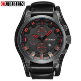 Man Watch   Military Quartz   Top Brand Luxury Leather Sports Wristwatch