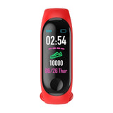 Man Watch Bluetooth Smart  Heart Rate Monitor Blood Pressure Fitness Bracelet Smartwatch Sport