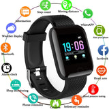 Man Watch Bluetooth Smart  Heart Rate Monitor Blood Pressure Fitness Bracelet Smartwatch Sport