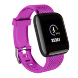 Man Watch Bluetooth Smart  Heart Rate Monitor Blood Pressure Fitness Bracelet Smartwatch Sport