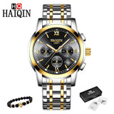 Man Watch ,New Military Luxury Brand, Quartz Stainless Steel ,Fashion Chronograph