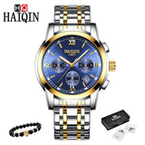 Man Watch ,New Military Luxury Brand, Quartz Stainless Steel ,Fashion Chronograph