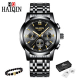 Man Watch ,New Military Luxury Brand, Quartz Stainless Steel ,Fashion Chronograph
