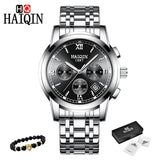 Man Watch ,New Military Luxury Brand, Quartz Stainless Steel ,Fashion Chronograph