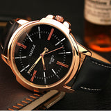 Man Watch Top Brand Luxury,Fashion Leather Wrist