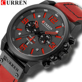 Man Watch Top Brand Luxury, ,Military, Sport, Wristwatch, Leather Quartz